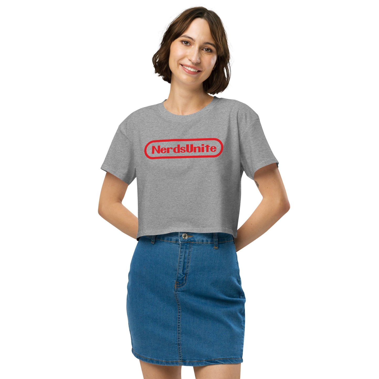 "NUtendo" Women’s crop top