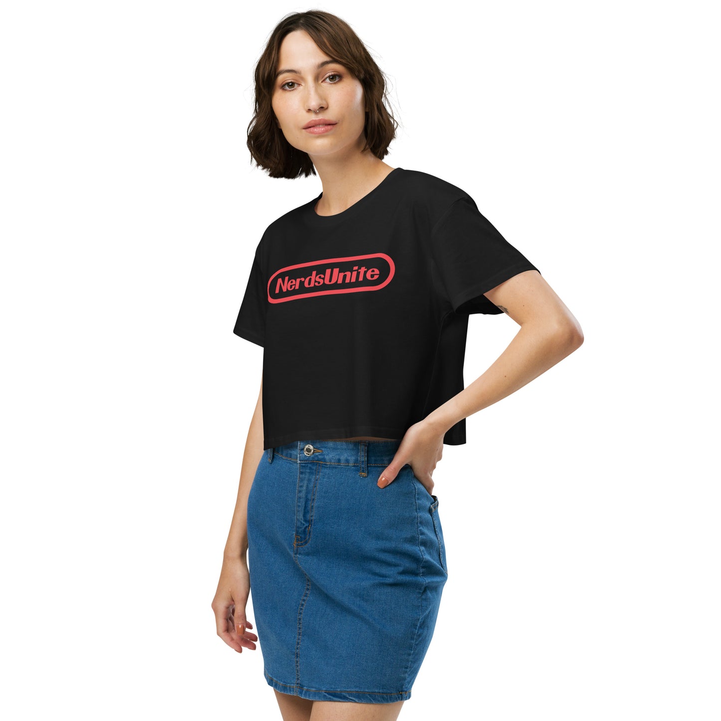 "NUtendo" Women’s crop top