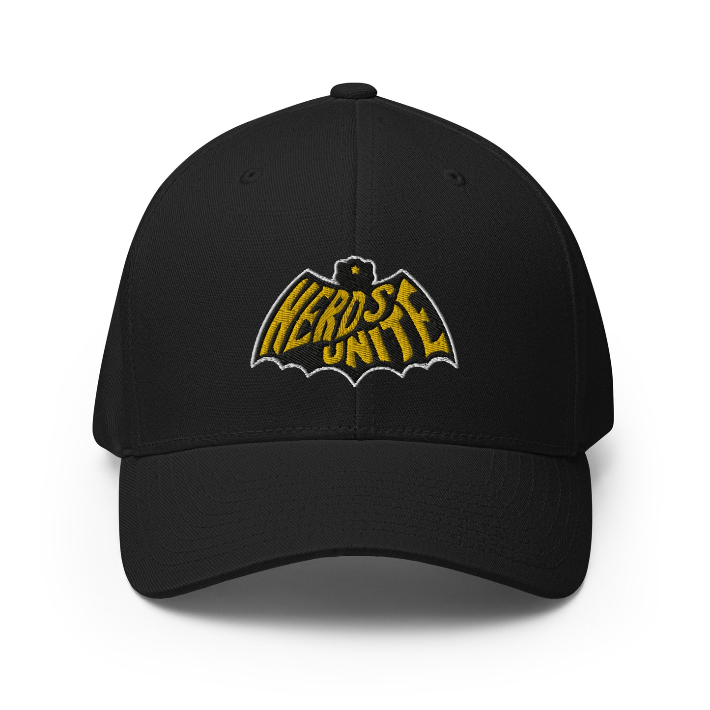 "Caped HOOTsader" Flexfit structured cap