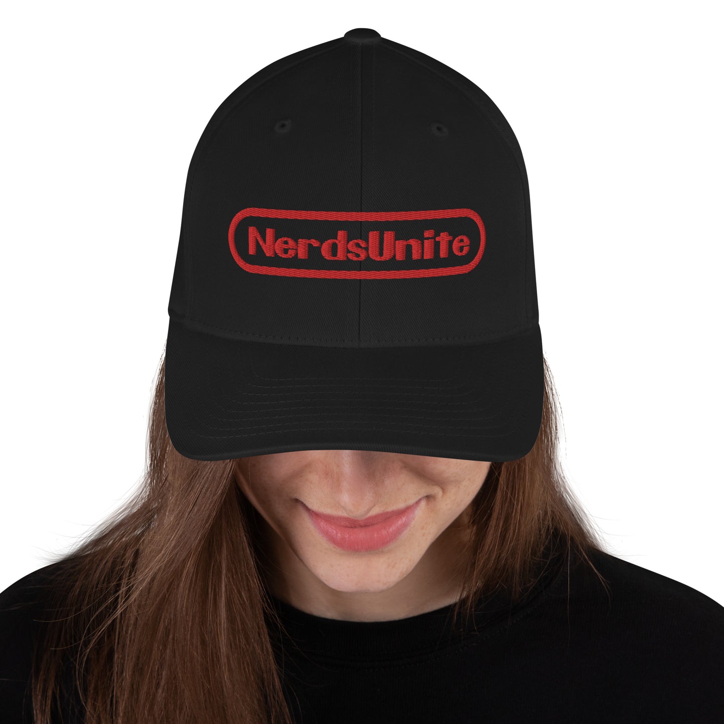 "NUtendo" Flexfit structured cap