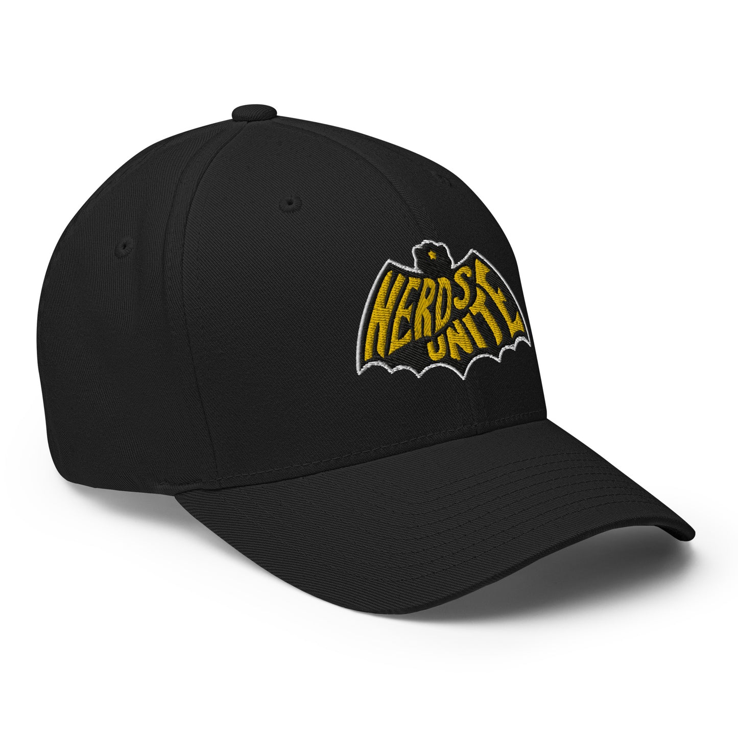 "Caped HOOTsader" Flexfit structured cap