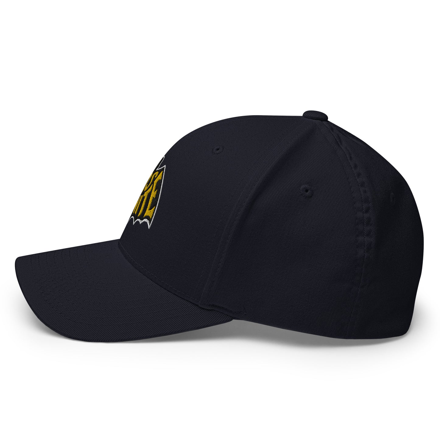 "Caped HOOTsader" Flexfit structured cap