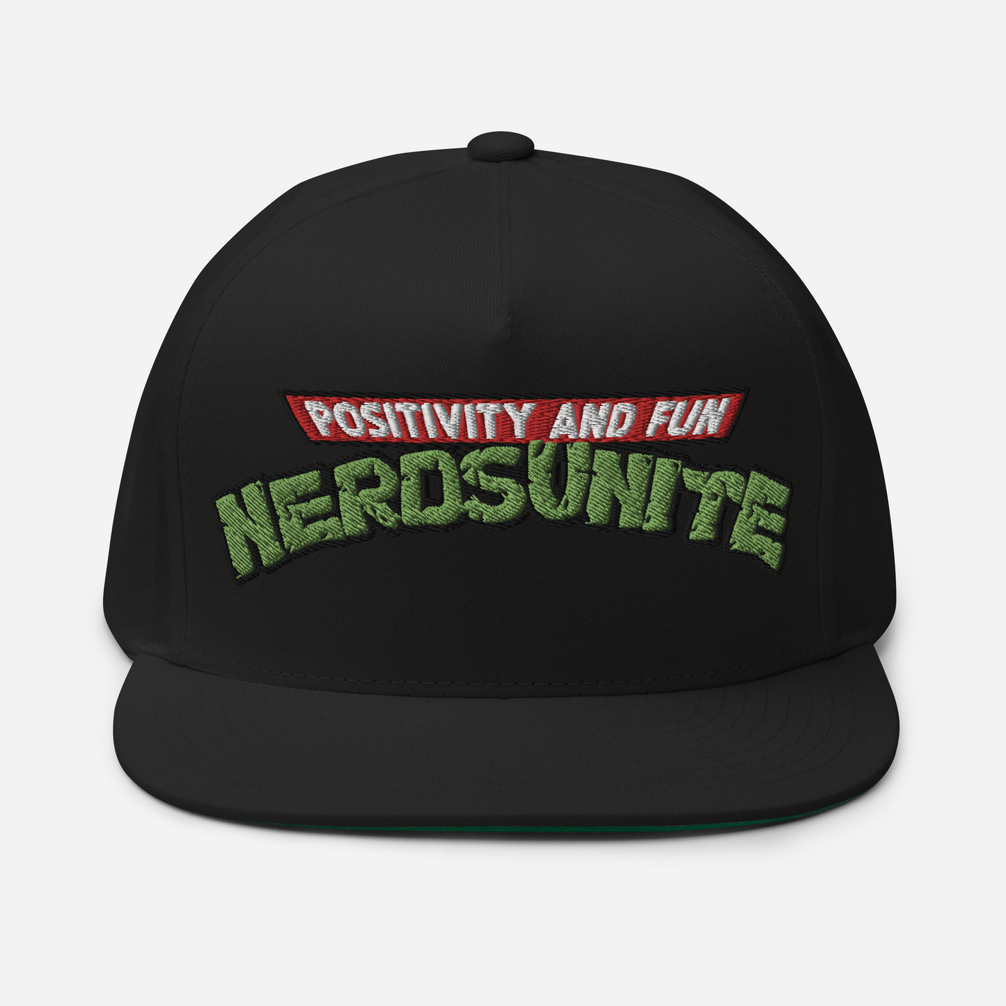 "Nerdabunga" Flat Bill Cap