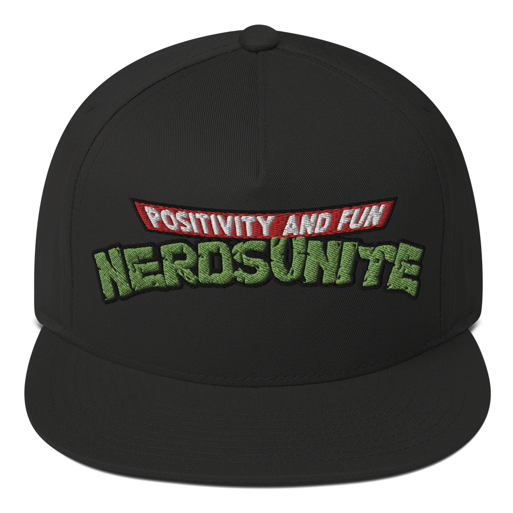 "Nerdabunga" Flat Bill Cap