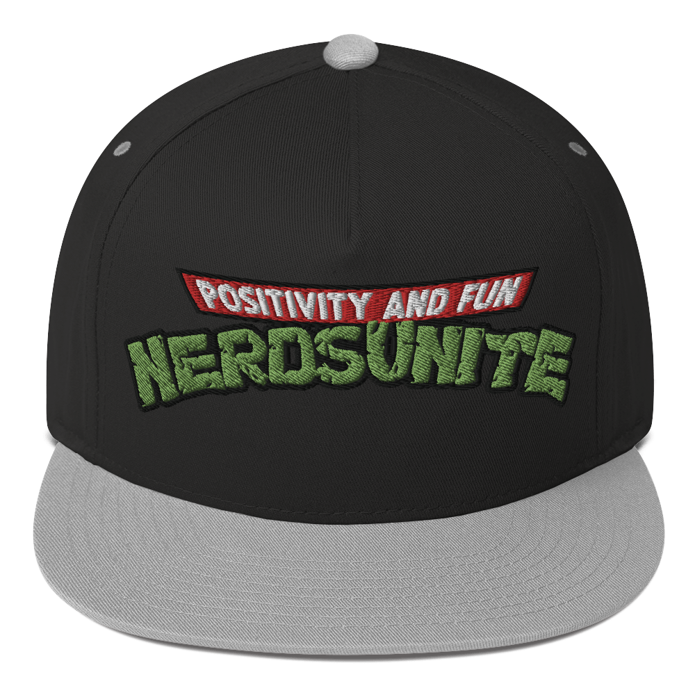 "Nerdabunga" Flat Bill Cap