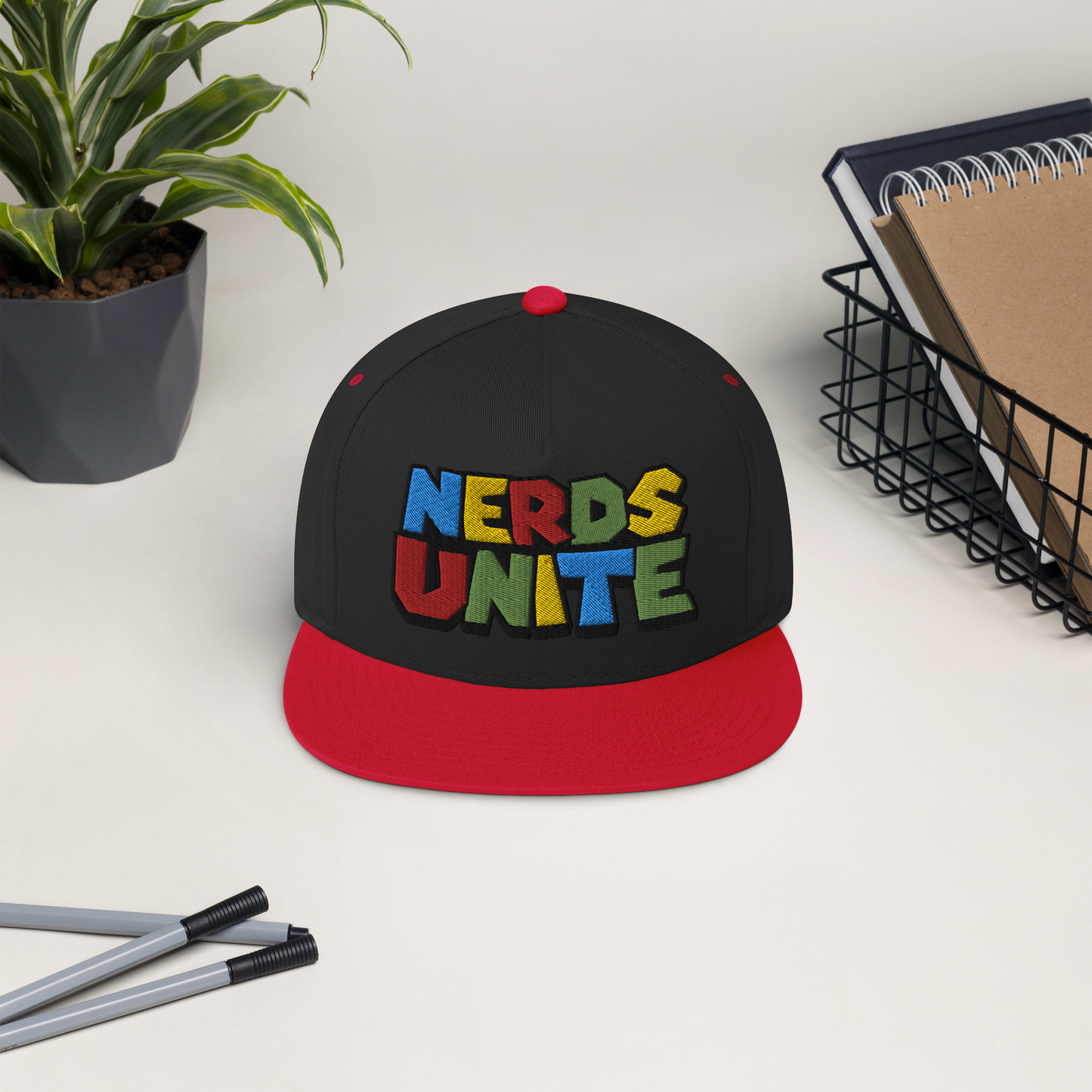 "NU Bros" Flat Bill Cap