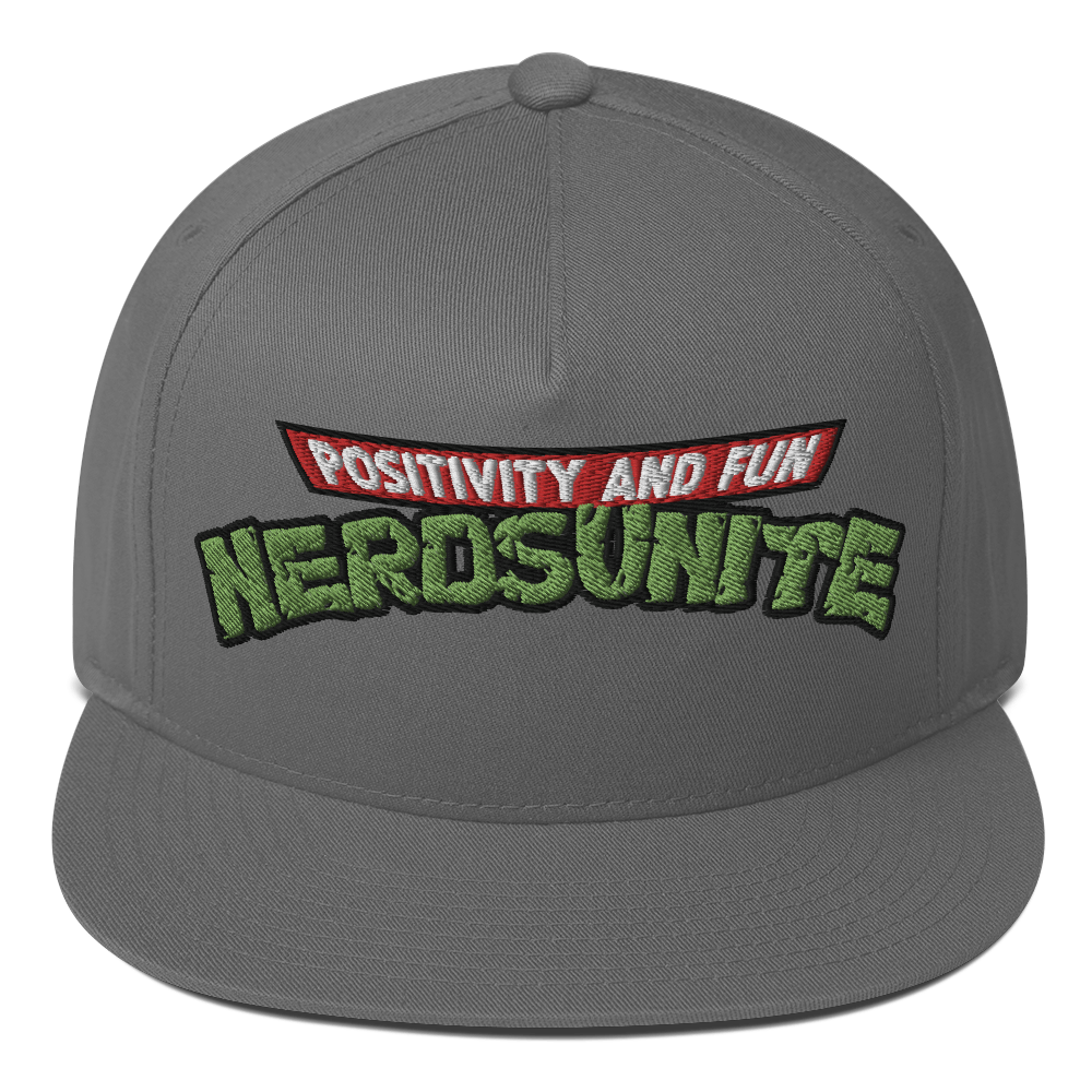 "Nerdabunga" Flat Bill Cap