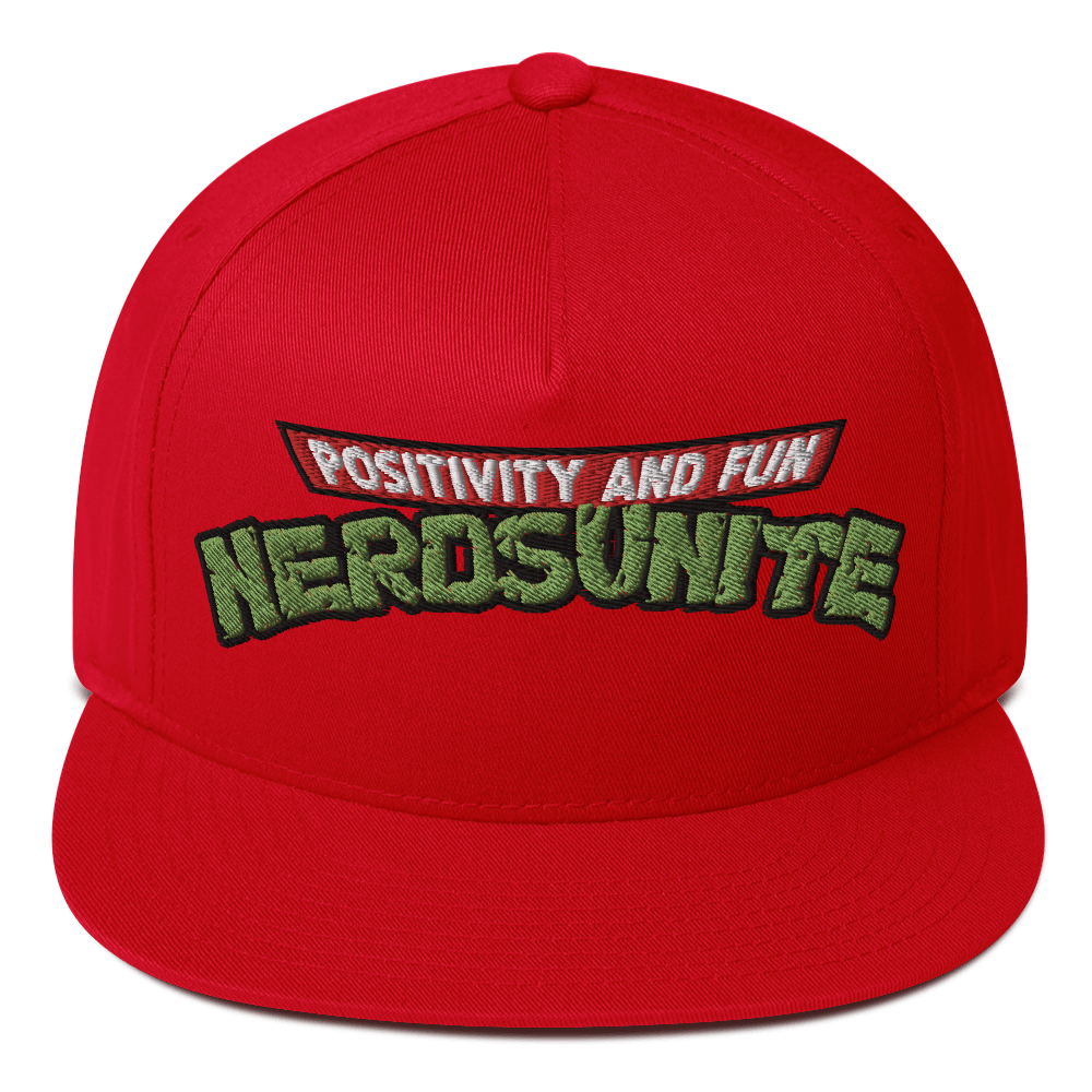 "Nerdabunga" Flat Bill Cap