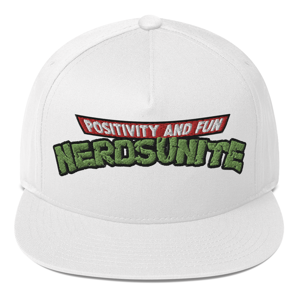 "Nerdabunga" Flat Bill Cap