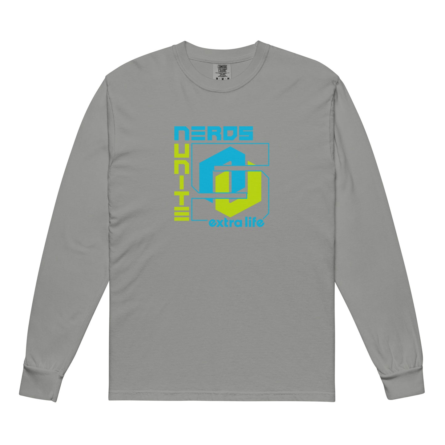 Nerds Unite 5 Extra Life Long-Sleeve T-Shirt | Comfort Colors (Unisex)