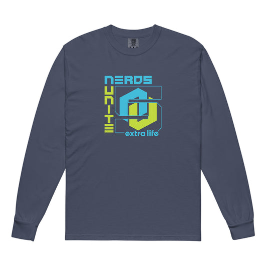 Nerds Unite 5 Extra Life Long-Sleeve T-Shirt | Comfort Colors (Unisex)