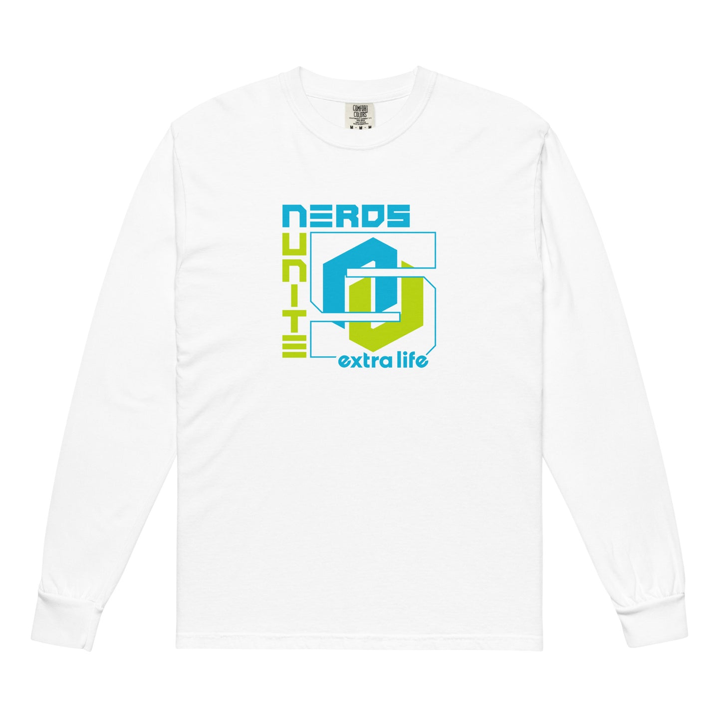 Nerds Unite 5 Extra Life Long-Sleeve T-Shirt | Comfort Colors (Unisex)