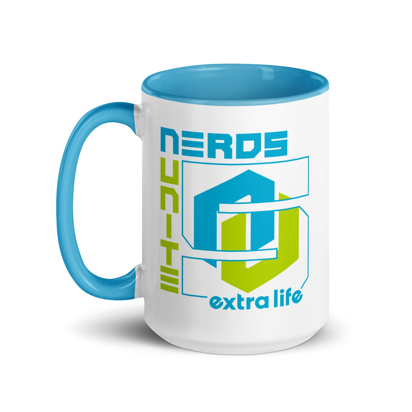 Nerds Unite 5 Extra Life Coffee Mug