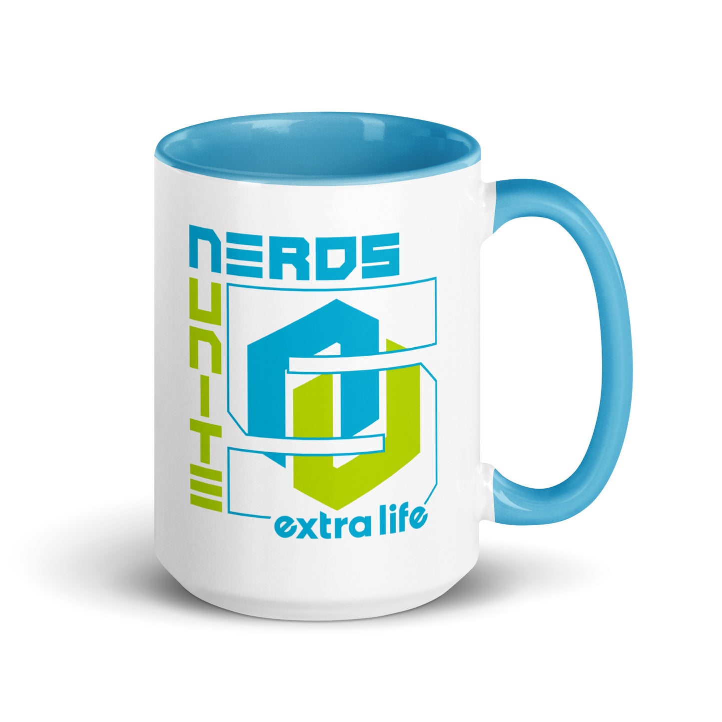 Nerds Unite 5 Extra Life Coffee Mug